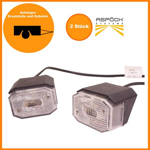 Aspöck positionsleuchte - 2x,