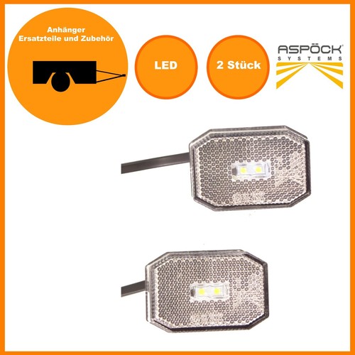 Led aspöck - 2x,