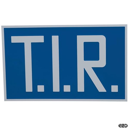 Tir schild starr - tir-schild,
