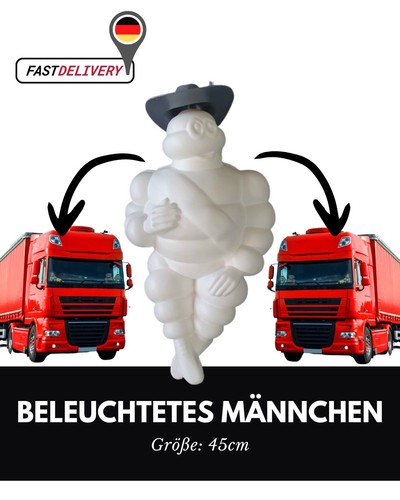 Lkw tir männchen - 45cm, hut