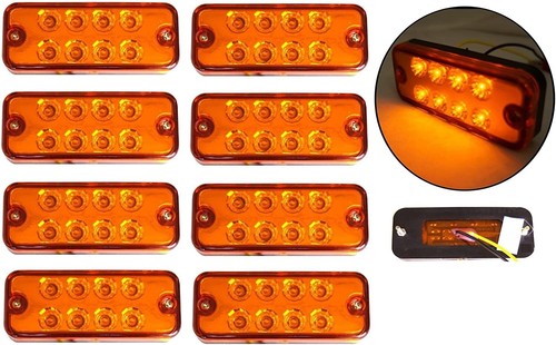 Orange marker seiten led - orange,