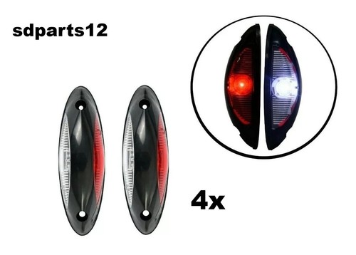 Led begrenzungsleuchten - 4x,