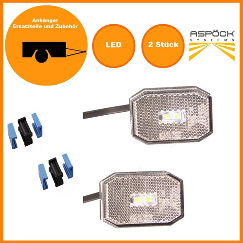 Led aspöck - 2x,